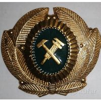 Кокарда на фуражку железнодорожника Белорусской железной дороги