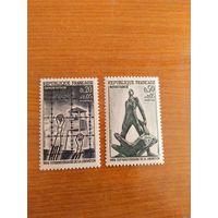 1964 Франция 20летие освобождения война чистая полная серия клей MNH** 4-4