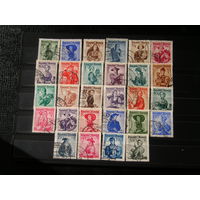 Австрия, 1948-53 Женские костюмы х 28 марок