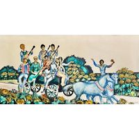 Кищенко;1980г."Праздник",или Агитбригада;1м./2метра;х/м;