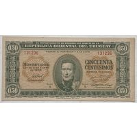 Уругвай 50 сентесимо 1939 г.