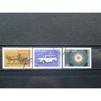 Финляндия, 1967. 90-летие Финского Красного Креста, полная серия