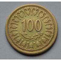 Тунис, 100 миллимов 1983 г.
