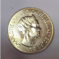 100 франков 1963 Люксембург . Крупное серебро в достойную коллекцию!