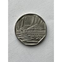 Куба 1 песо 2017