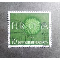 Марка Германия 1960 год Европа СЕРТ