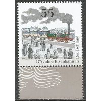 Германия. 175 леn немецкой ж/дороге. 2010г. Mi#2833.
