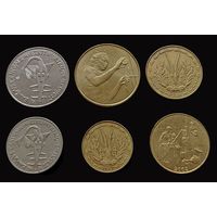 6 МОНЕТ ЗАПАДНОЙ АФРИКИ БЕЗ ПОВТОРОВ