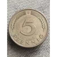Распродажа - 5 пфенниг 1989г.,Федеративная Республика Германия