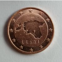 Эстония 2 евроцента 2012 г., KM# 62