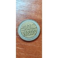 Колумбия 500 песос 2002