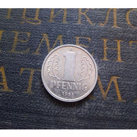 1 пфенниг 1986 (A) Германия ГДР #25 XF