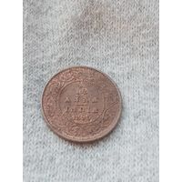 2. Распродажа коллекции! Британская Индия 1/12 анна 1895 г. Нечастая! Сохран! аUNC!