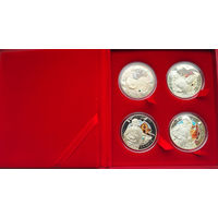 Три мушкетёра, комплект качества чеканки ПРУФ