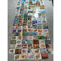 Открытки новый год 138 шт. б.у.