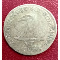Вюртемберг 6 крейцеров 1807.