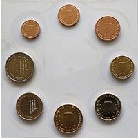 Нидерланды годовой набор евро 2008  BU