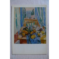 Антипова Е., Натюрморт с воробьями; 1980.