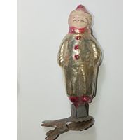 Ёлочная игрушка - Мальчик - клоун  , СССР