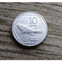 Werty71 Филиппины 10 сентимо 1992 Рыба Филиппинские острова