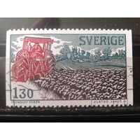 Швеция 1979 Вспашка поля