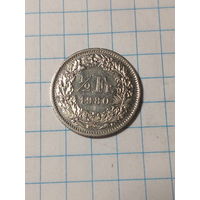 1.2 франк Швейцария 1980 год