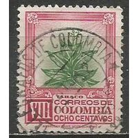 Колумбия. Табаководство. 1940г. Mi#421.