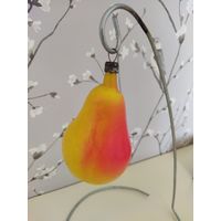 Елочная игрушка груша