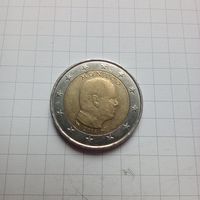 2 евро Монако, 2014 год из обращения