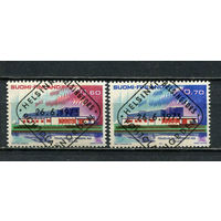 Финляндия - 1973 - Север - (гашение первого дня) - [Mi. 724-725] - полная серия - 2 марки. Гашеная с оригинальным клеем.  (Лот 24JM)-TG2P25