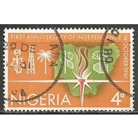 Нигерия. 1-й Год Независимости. Символика. 1961г. Mi#110.