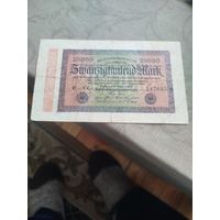 Распродажа - 20 000 марок 1923г (E-YZ).,Германия,Веймарская Республика