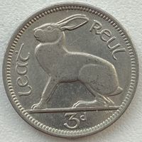 Ирландия 3 пенса 1967 г.