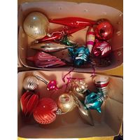 Ёлочные игрушки, СССР. Цена за всё.