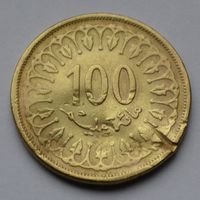 Тунис, 100 миллимов 1997 г.