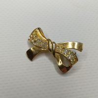 Европейский винтаж. Брошь -бант
