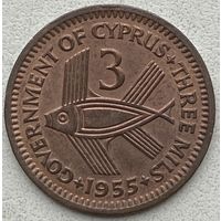Кипр 3 миля 1955 г.