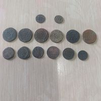 Погодовка денег - 51 штука +14 полушек