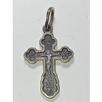 Серебряный крестик  .