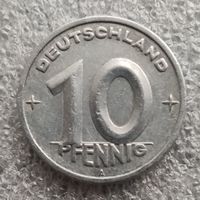 Германия - ГДР 10 пфеннигов  1948 г.