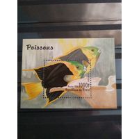 Бенин 1996г. Рыбы.