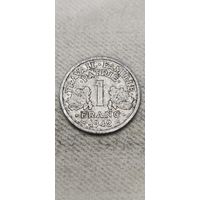 Франция 1 франк 1942