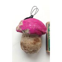 Ёлочная игрушка. Гриб.