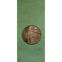 Великобритания 1 пенни 2016