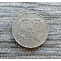 Werty71 Кипр 5 центов 1983