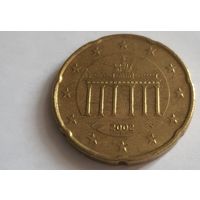 Германия 2003A 20 евроцентов