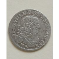 6 грошей, 1681 H.S., Фридрих Вильгельм I 1640 - 1688 гг