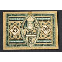 1920 год Германия 25 пфеннигов