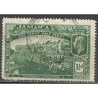 Ямайка. Король Георг V. 1-я Мировая Война. 1919г. Mi#73.