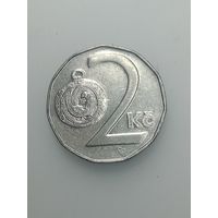 Чехия 2 крон 1994 года .